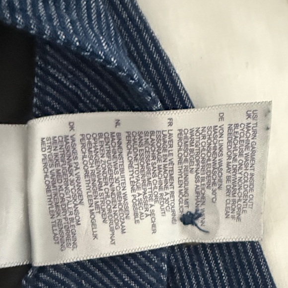 NYDJ Dark Blue Wide Leg Jeans - Picture 15 of 15